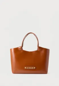 Большая сумка-тоут Love Moschino, Brown