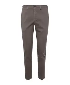 Узкие брюки для отдыха Incotex, коричневый