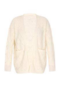 Вязаный кардиган DreiMaster Vintage Comfy, Wool White