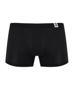 Боксерские шорты с логотипом Dsquared2, черный