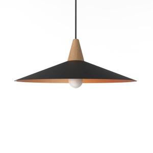 Подвесной светильник Lumicom Funnel, 40x40x40 см цвет schwarz/kupfer