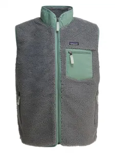 Жилет на молнии с карманами Patagonia, серый