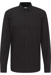 Рубашка делового кроя Slim Fit MUSTANG Canton, черный