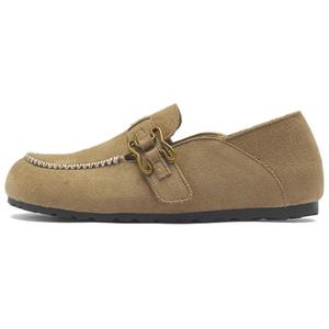 AGSDON Женские повседневные туфли на один каблук - хаки, цвет Khaki