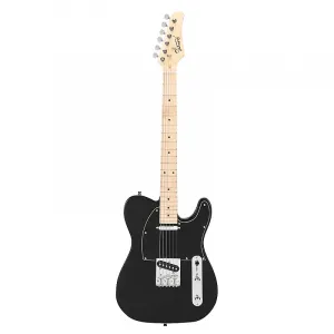 Электрогитара Glarry Black GTL с грифом из клена