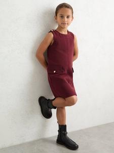 Детское платье Cyrus Mini Shift Reiss, Berry