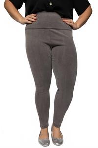 Джинсовые леггинсы плюс размера в темно-сером цвете Lysse, темно-серый