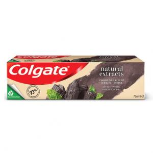 Натуральные экстракты, зубная паста Угольно-белый, 75 мл Colgate