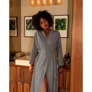 Халат Saigon элегантный дизайн Kayori, антрацит