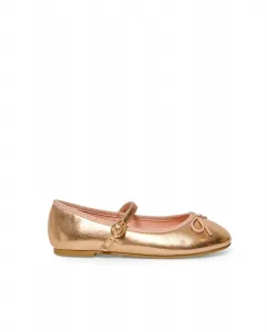 Золотие балетки Sfera