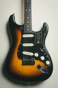 Fender American Ultra Luxe Stratocaster в двухцветном солнечном окрасе (новая)