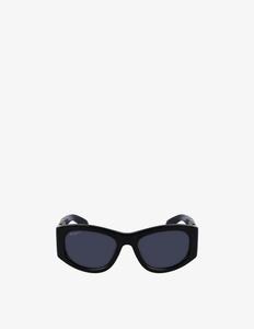 Солнцезащитные очки SF1082S в круглой оправе Ferragamo, черный