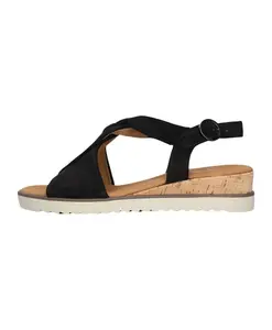 Сандалии 7511 с поворотным ремешком на щиколотке Gabor, черный