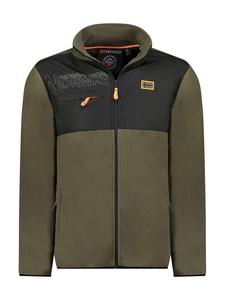 Флисовая куртка "Трасир" цвета хаки. Geographical Norway