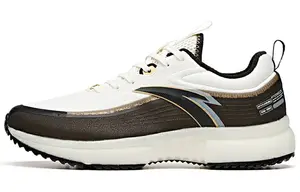 Коллекция беговых кроссовок для бега для мужчин с низким верхом черного/белого цвета Anta