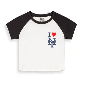 Футболка с коротким рукавом Grimey Raglan Fitted, белый