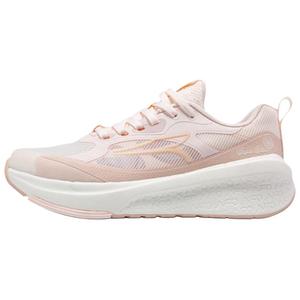 361° Кроссовки для бега с низким верхом, устойчивые к скольжению, женские, белые, розовые, с перьями, белые