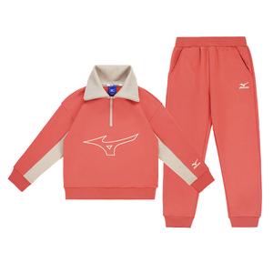 Детская повседневная спортивная одежда Mizuno, коралл