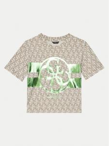 Футболка стандартного кроя Guess, бежевый