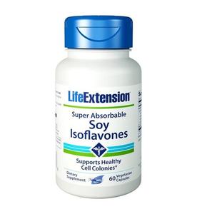 Life Extension, Соевые изофлавоны, 60 капсул