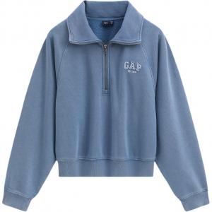 Свитшот женский GAP, серо-голубой