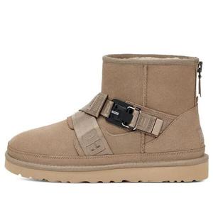 Зимние ботинки мужские Ugg с логотипом, бежевый