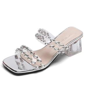 Medd Скользящие сандалии для женщин Silver