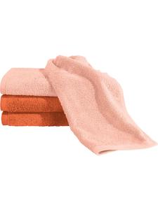 Erwin Müller Набор из 4 махровых гостевых полотенец Bühl, абрикосово-оранжевого цвета