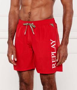 Шорты для плавания Regular fit Replay, красный