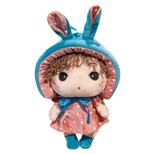 Мягкая игрушка трансформация в милое животное высота 33см/43см MLING, синий