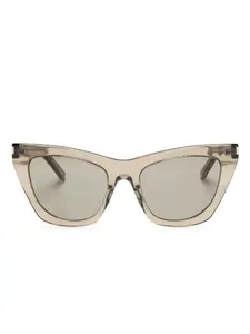 Солнцезащитные очки Kate Saint Laurent Eyewear, коричневый