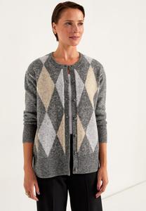 Кардиган Cellbes of Sweden Cardigan, Grey Checked/Grey