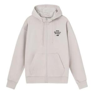 Куртка New Balance Sportswear Hooded Jacket 'Beige Black', бежевый