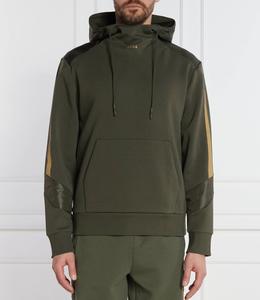 Толстовка BOSS GREEN Soodon Regular Fit stretch, зеленый