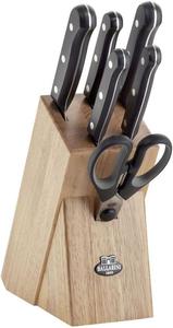 Набор ножей Ballarini Cesano из 7 предметов: подставка для ножей, поварской нож, нож для мяса