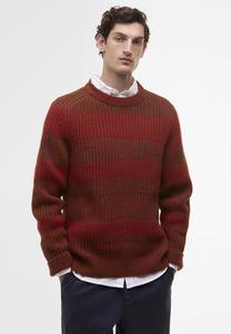 Джемпер Barbour PAUL SMITH LOVES BARBOUR SADDLE CREW NECK JUMPER UNISEX, Rosette Red/Red