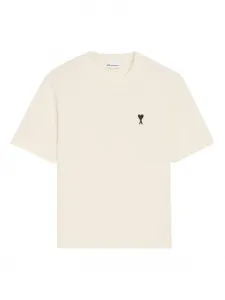 Унисекс хлопковая футболка с принтом "Place Des Victoires" Ami Paris, нейтральный