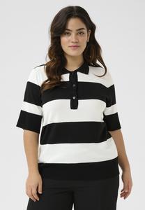 Поло KCLIZZY Kaffe Curve, черный