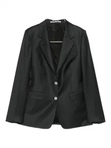 Костюм из шерсти на пуговицах Tagliatore, черный