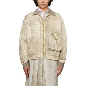 Feng Chen Wang Куртка мужская песочная серая, Sand Washed Gray