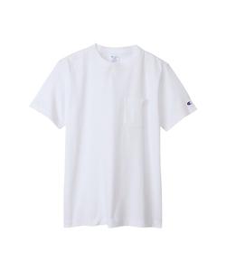 Мужская футболка с коротким рукавом и нагрудным карманом Champion, белый