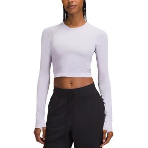 Свифтли Тек футболка женская Lululemon, сиреневый ether/lile