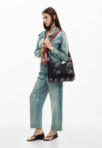 Средняя овальная фактурная сумка Desigual, Grey