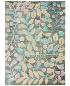 Ковер Nourison Home Tranquil TRA03 серого цвета, 122 см x 183 см Long Street Looms