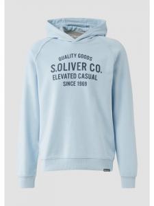 Толстовка цвета 50D1_светло-голубой s.Oliver