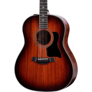 Акустико-электрическая гитара Taylor 327e Grand Pacific Dreadnought, окраска Shaded Edge Burst