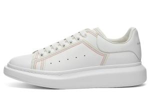 Кроссовки Alexander McQueen Oversized Embroidered White Multi