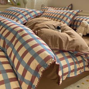 Belle Комплект постельного белья 1,5 м, 4 предмета, пододеяльник 200x230 см, простыня 200 см