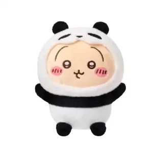 Плюшевая кукла Usagi Dolls из коллекции Panda средний размер высота Chiikawa