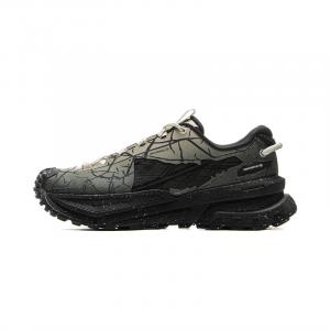 LINING Лининг уличные противоскользящие устойчивые к истиранию поддерживающие хват низкие треккинговые кроссовки унисекс серый черный, цвет Gray Black